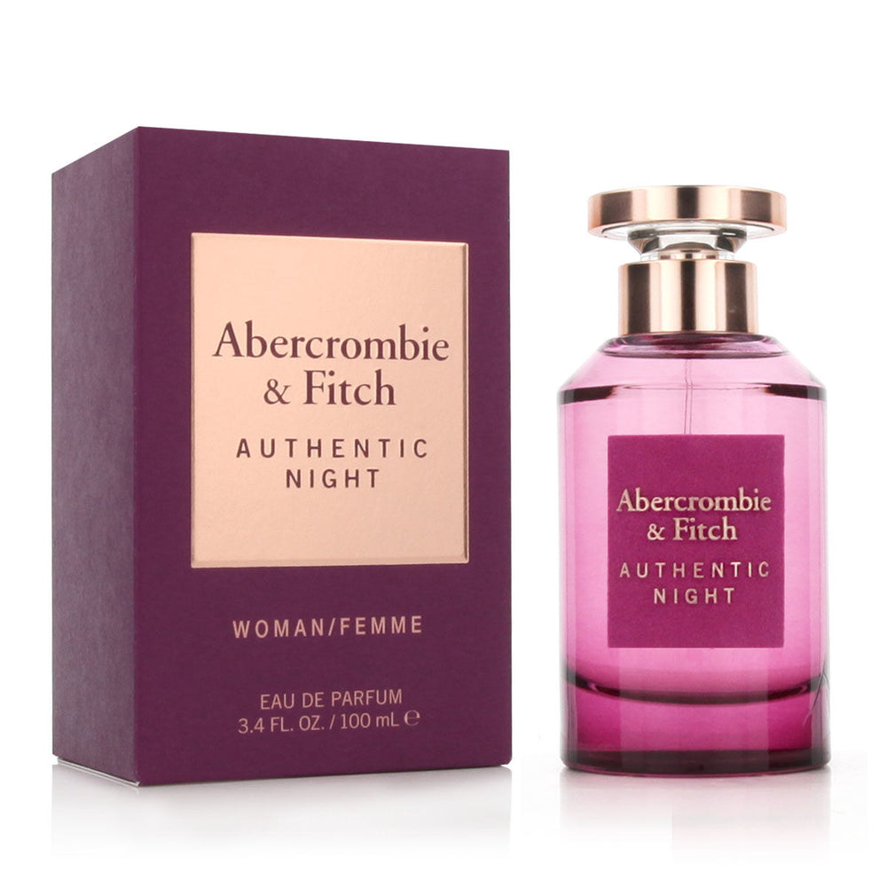 Abercrombie & Fitch Authentic Night – Eau de Parfum for Women, 100 ml