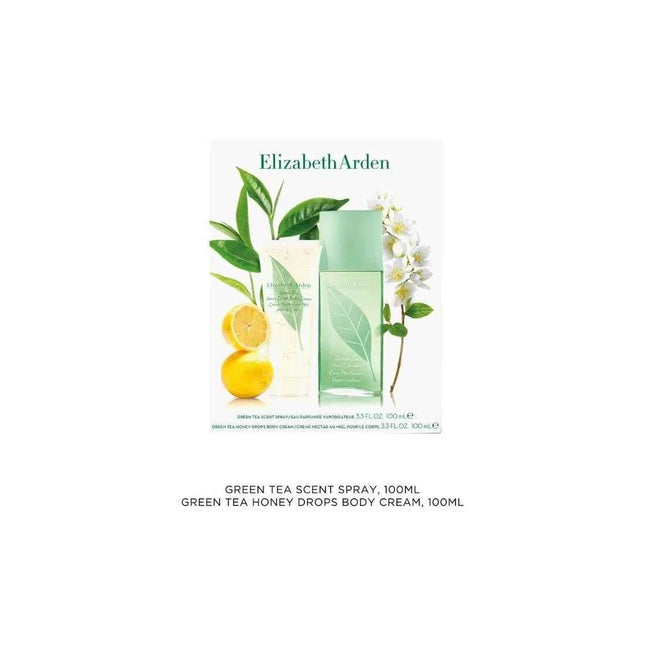 Elizabeth Arden Greem Tea – Eau de Parfum for Women 100 Body Drops 100