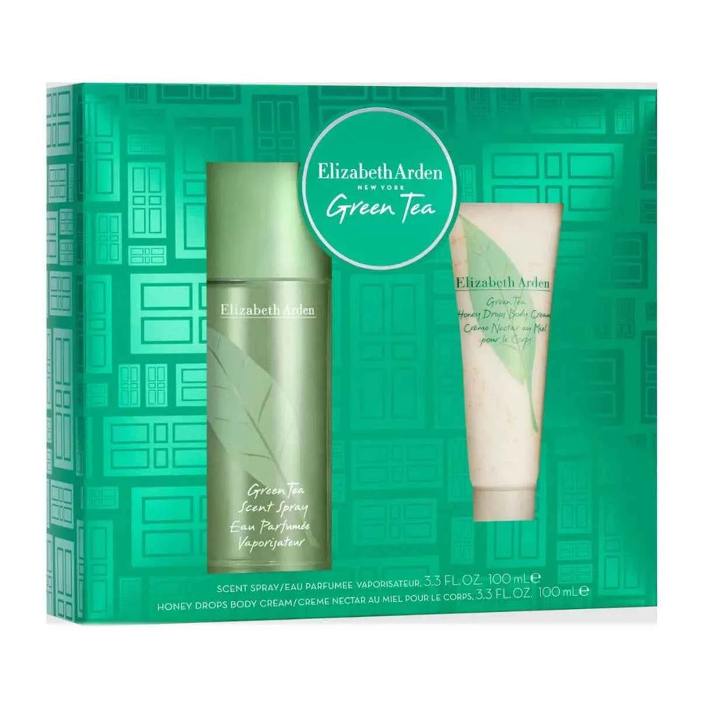 Elizabeth Arden Green Tea Eau – Perfumee 100 ml Spray Honey Drops Crema Corporal for Women, 100 ml