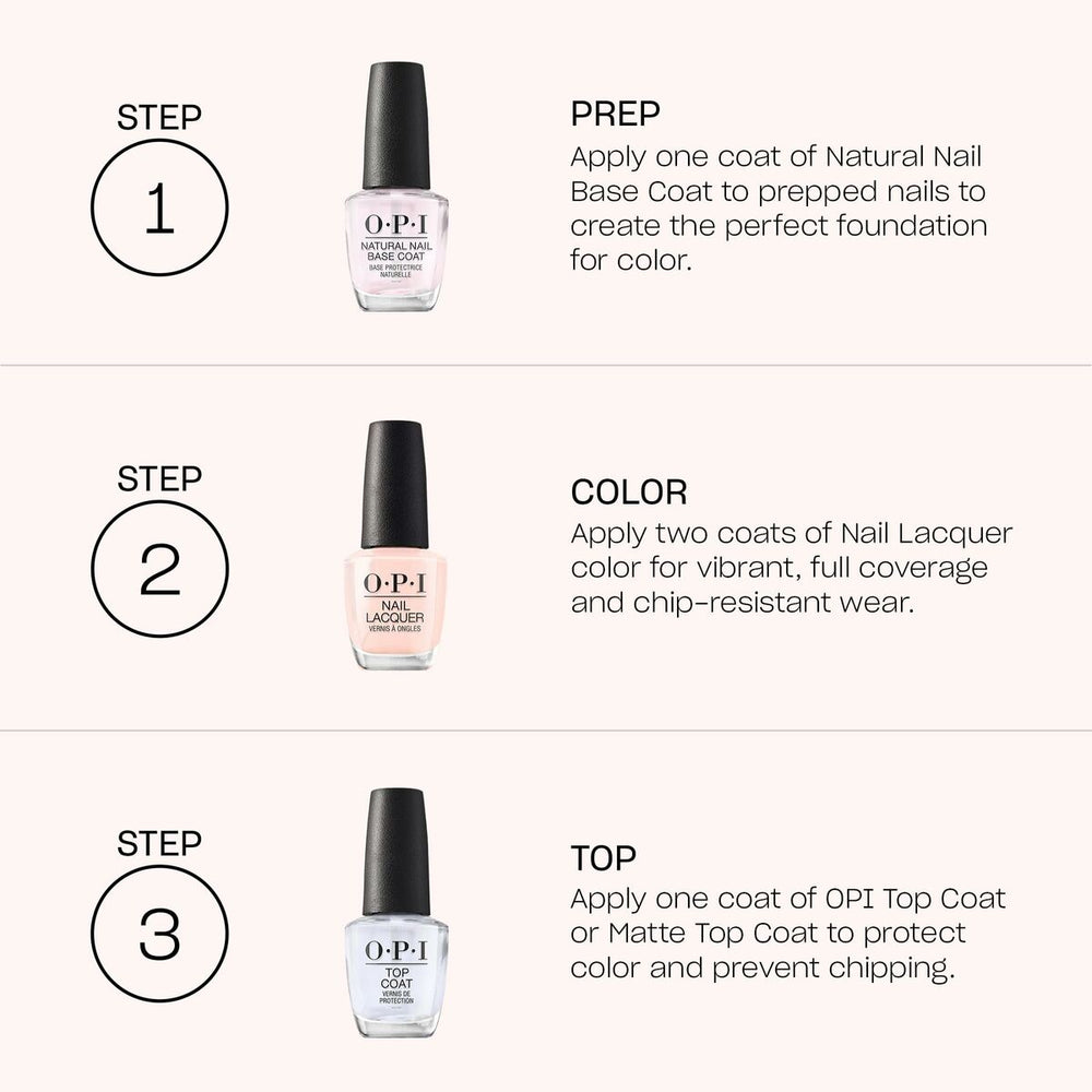 OPI Nail Lacquer Esmalte De Uñas Duración Hasta 7 Días Worth A Pretty Penne Unisex, 15 ml