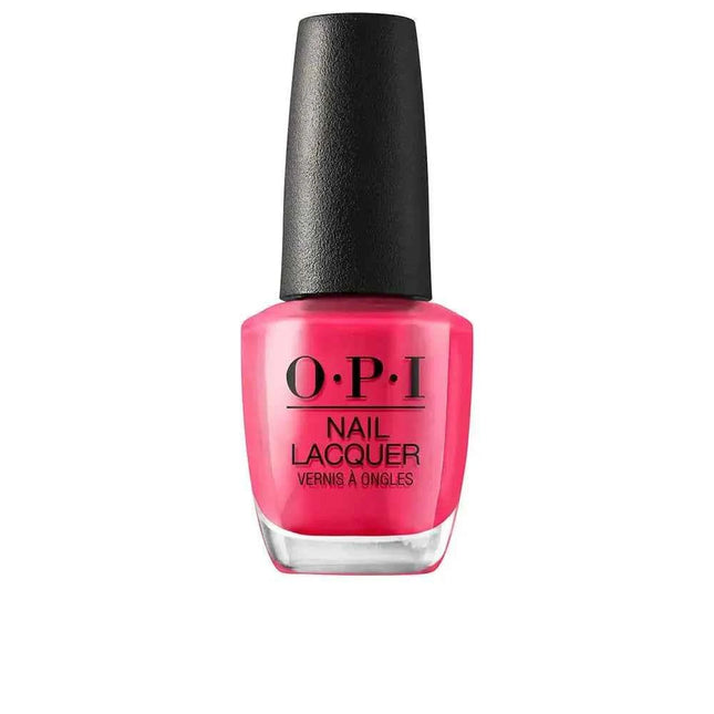 OPI Nail Lacquer Esmalte De Uñas Duración Hasta 7 Días Charged Up Cherry Unisex, 15 ml