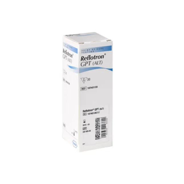 Roche Reflotron Pyruvate Transaminase GTP 30 Strips