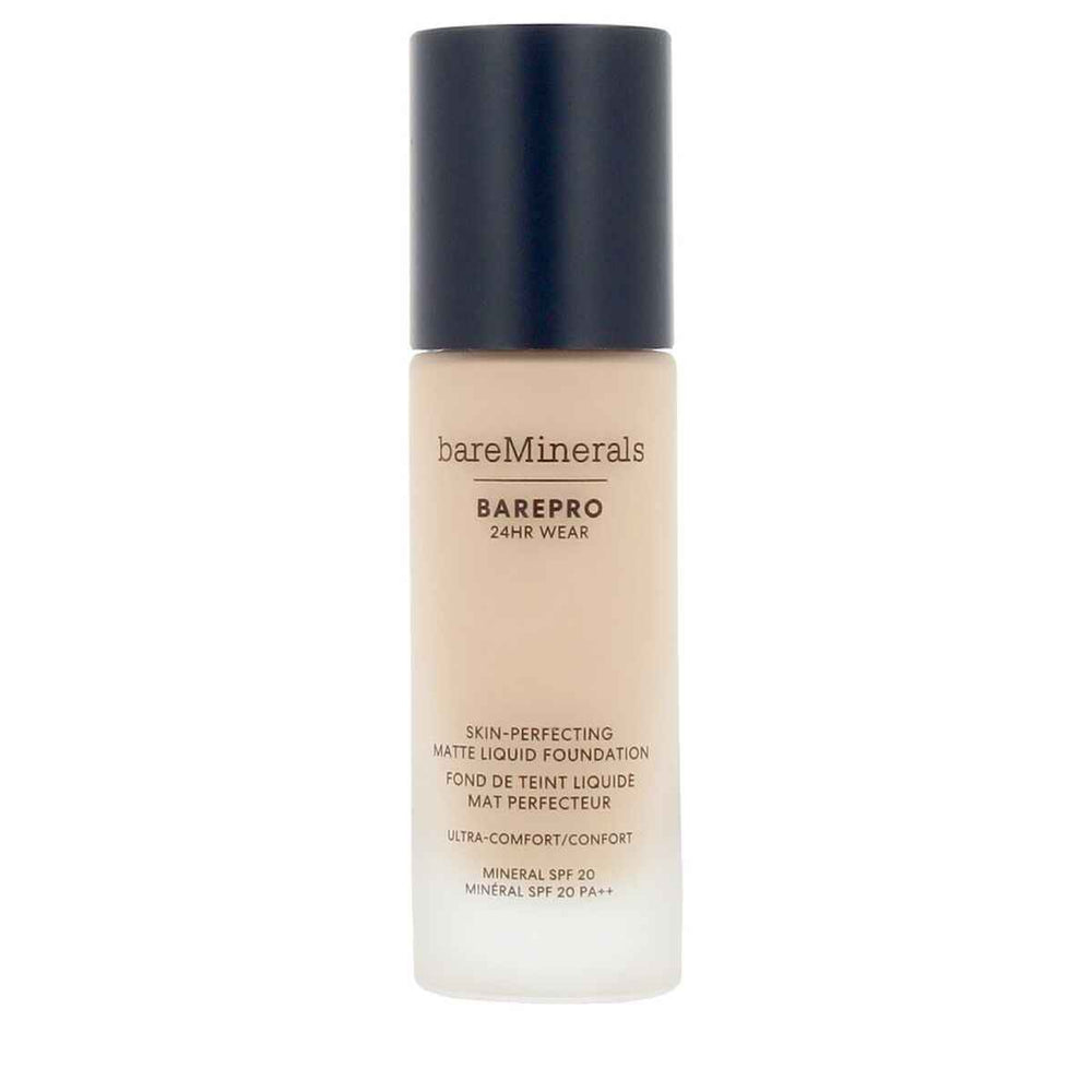 Bareminerals Barepro 24hr Wear Fondo De Maquillaje Líquido Mate Spf20 Fair 15 Neutral Unisex, 30 ml