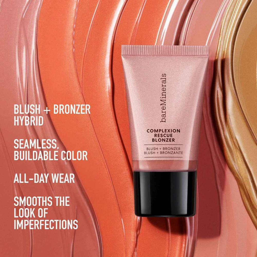 Bareminerals Complexion Rescue Blonzer Colorete Bronceador En – Gel-Crema Kiss Of Pink, 15 ml