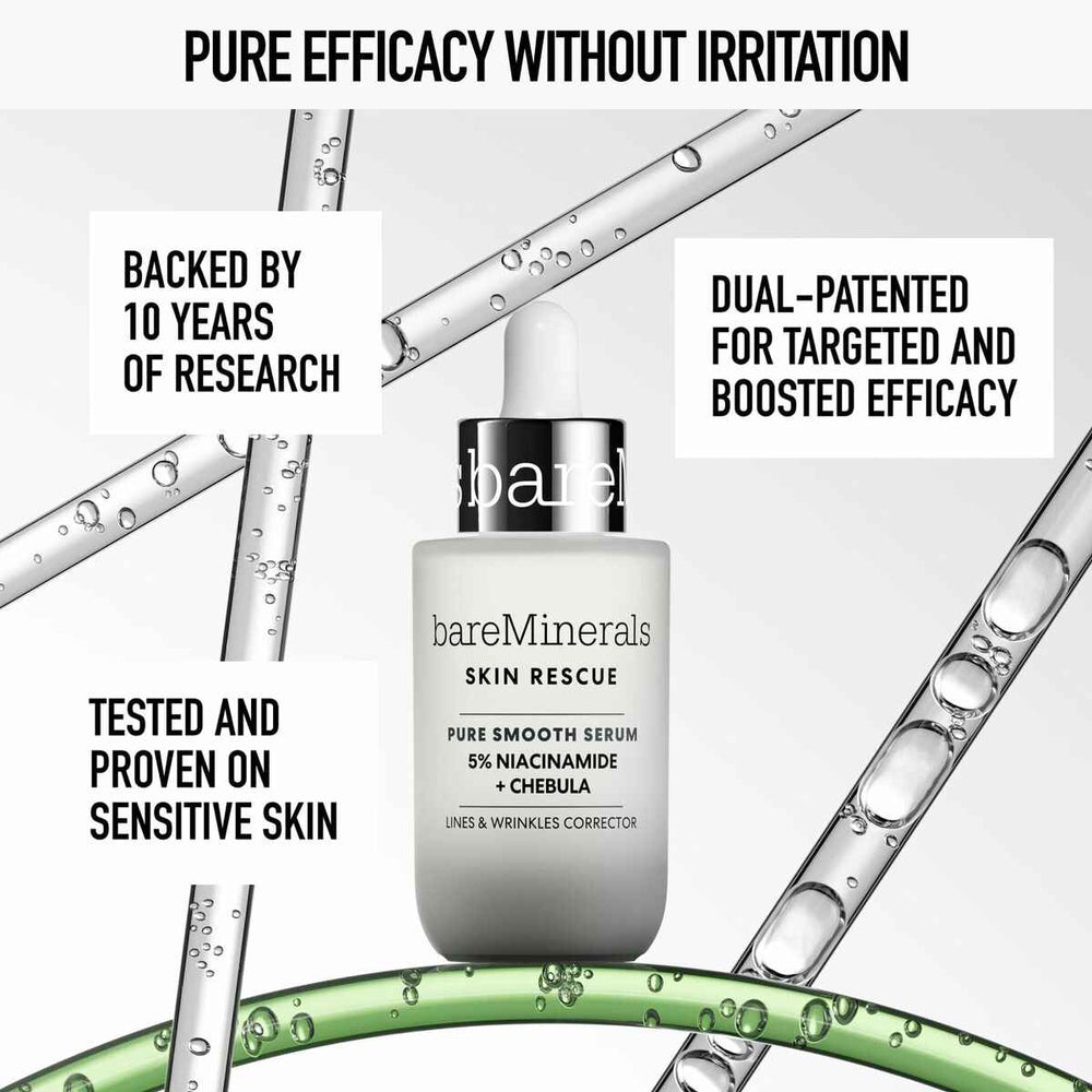 Bareminerals Skin Rescue Pure Glow – Serum Sérum Iluminador Unisex, 30 ml