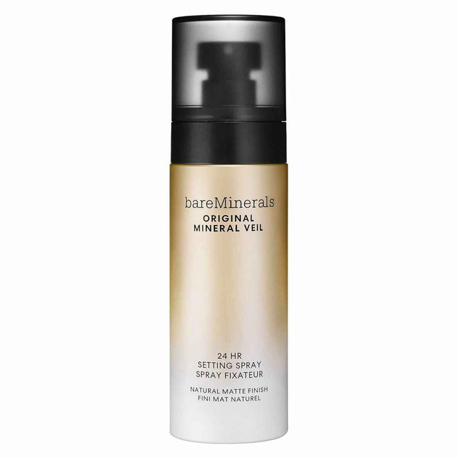 Bareminerals Original Mineral Veil – Spray Fijador Mate Natural 24hr Unisex, 100 ml