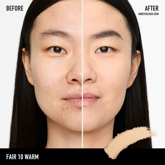 Bareminerals Barepro 24hr Base De Maquillaje En Polvo Perfeccionadora De La Piel 10-Fair Warm, 8 g