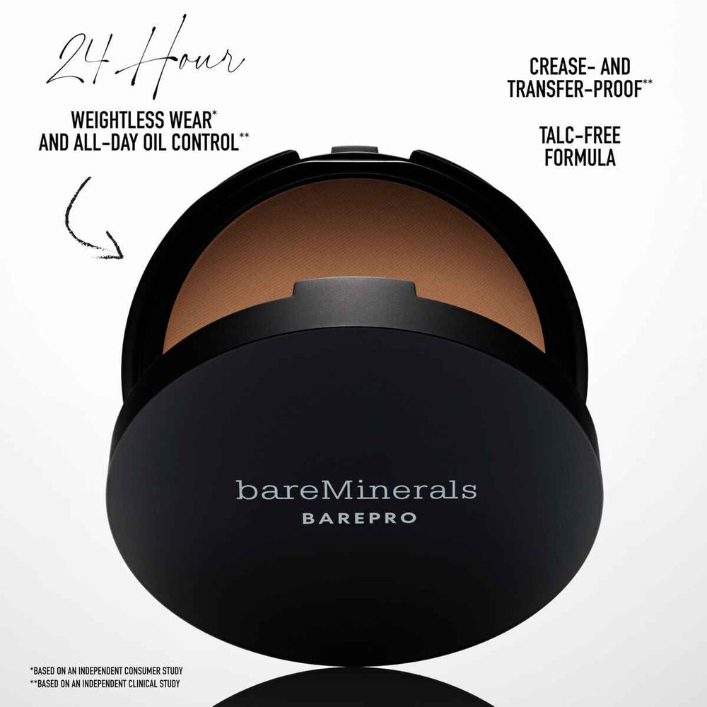 Bareminerals Barepro 16hr Powder – Foundation Deep Light 25 Warm Unisex, 8 g