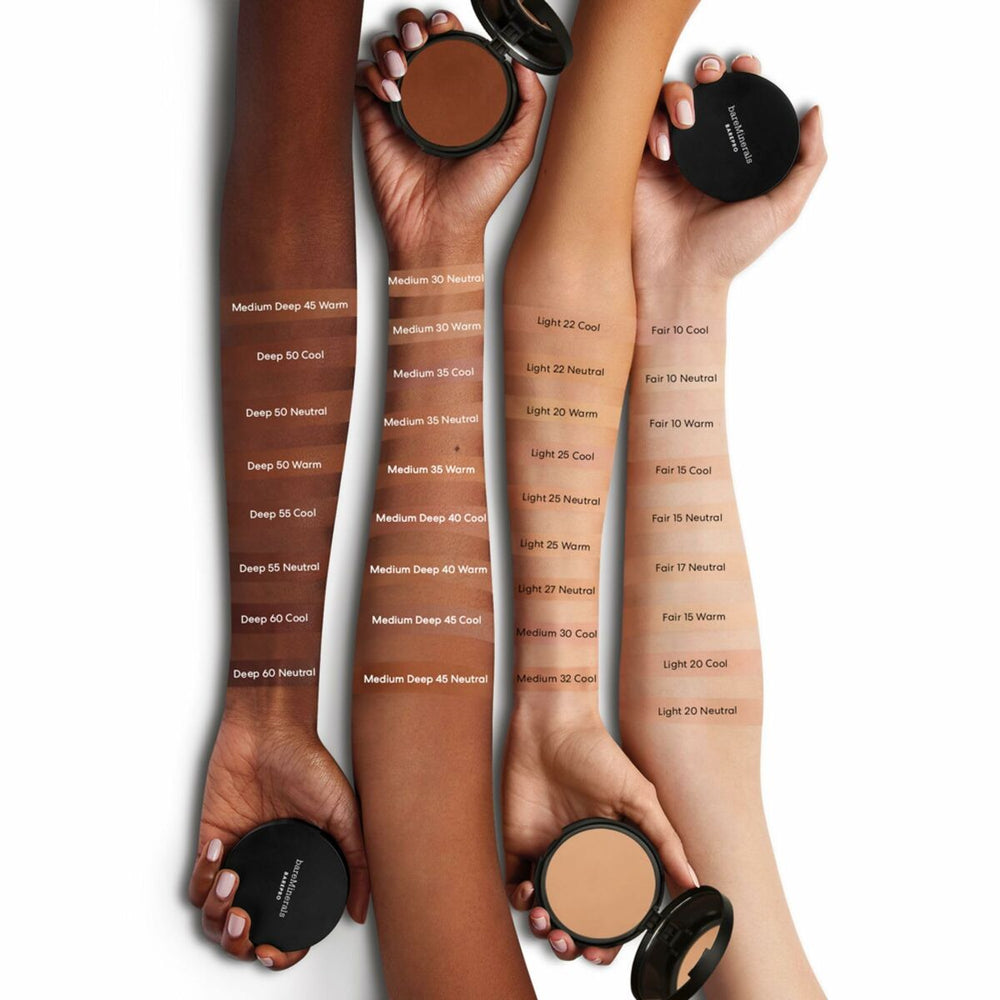 Bareminerals Barepro 16hr Powder – Foundation Deep Light 25 Warm Unisex, 8 g