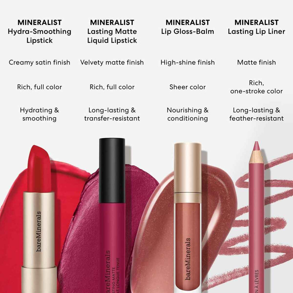 Bareminerals Mineralist Lip Gloss-Balm Wonder Unisex, 4 ml