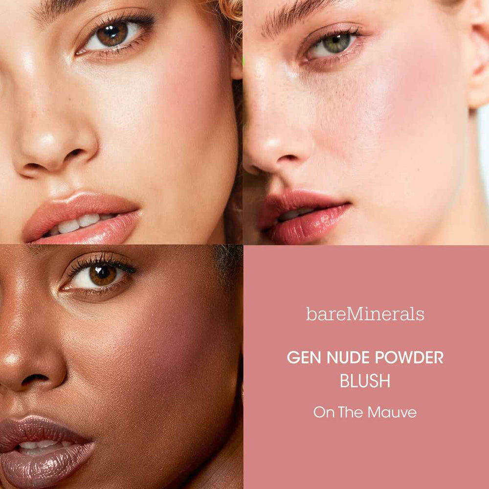 Bareminerals Gen Nude Powder Blush On The Mauve Unisex, 6 g