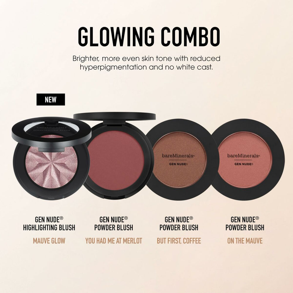 Bareminerals Gen Nude Powder Blush On The Mauve Unisex, 6 g