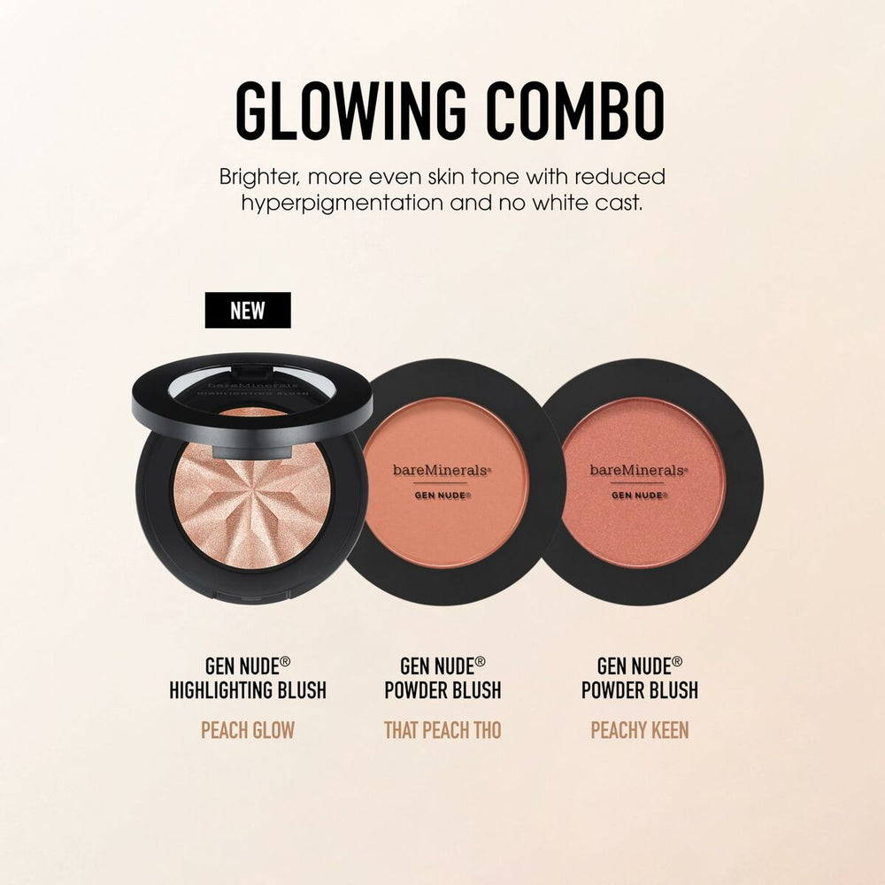 Bareminerals Gen Nude Powder Blush Peachy Keen Unisex, 6 g