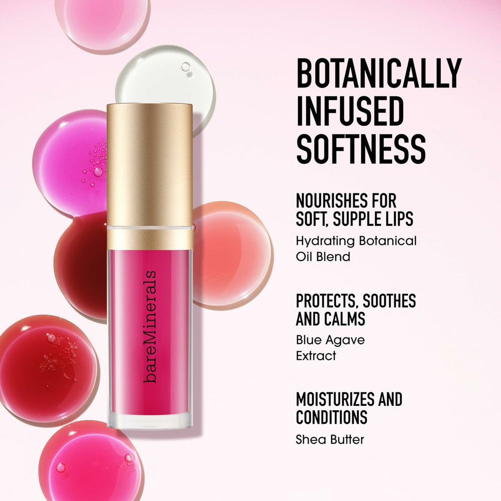 Bareminerals Nourishing Aceite De Labios Charm Unisex, 3,8 ml