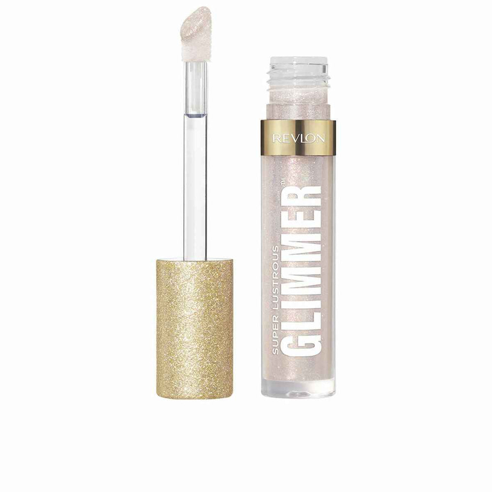 Revlon Super Lustrous Glimmer Brillo De Labios 01-Diamond Drama Unisex, 3,8 ml