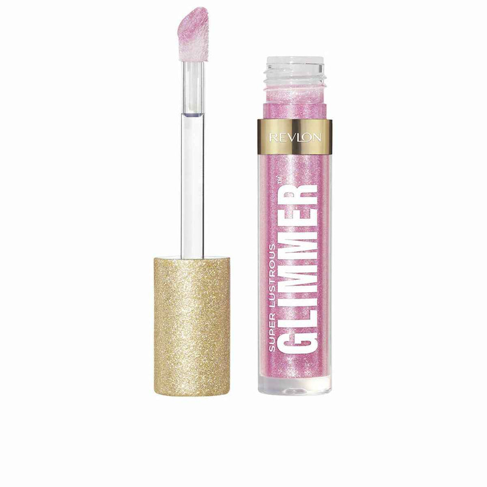 Revlon Super Lustrous Glimmer Brillo De Labios 02-Pink Prisma Unisex, 3,8 ml