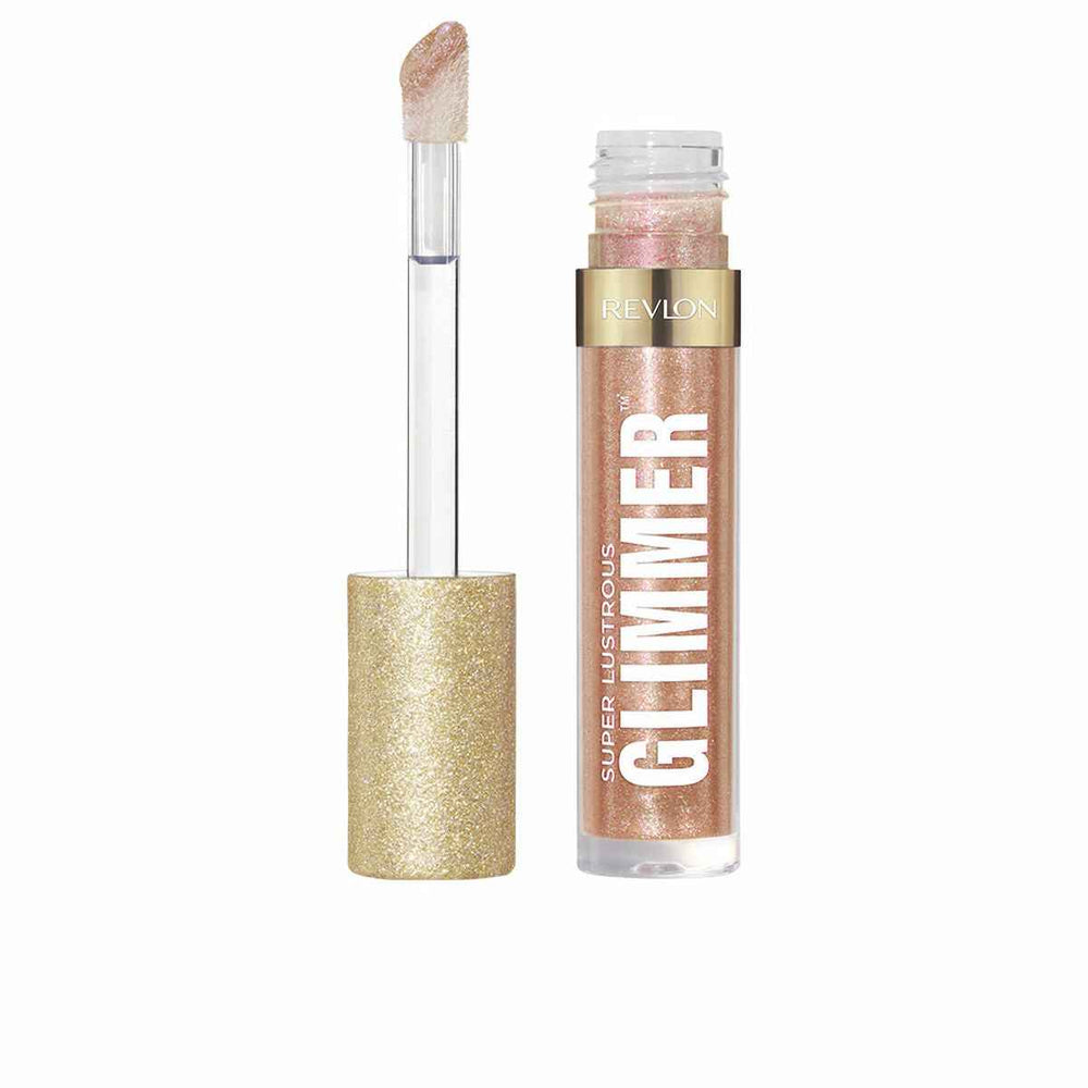 Revlon Super Lustrous Glimmer Brillo De Labios 04-Happy Hour Unisex, 3,8 ml