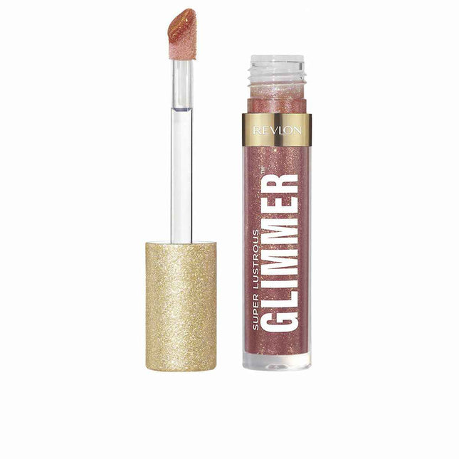 Revlon Super Lustrous Glimmer Brillo De Labios 05-Glazed Almond Unisex, 3,8 ml