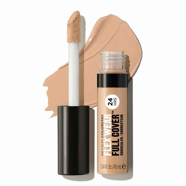 Revlon Colorstay Flex Wear Corrector Ojeras y Rostro 050-Medium Deep Unisex, 10 ml
