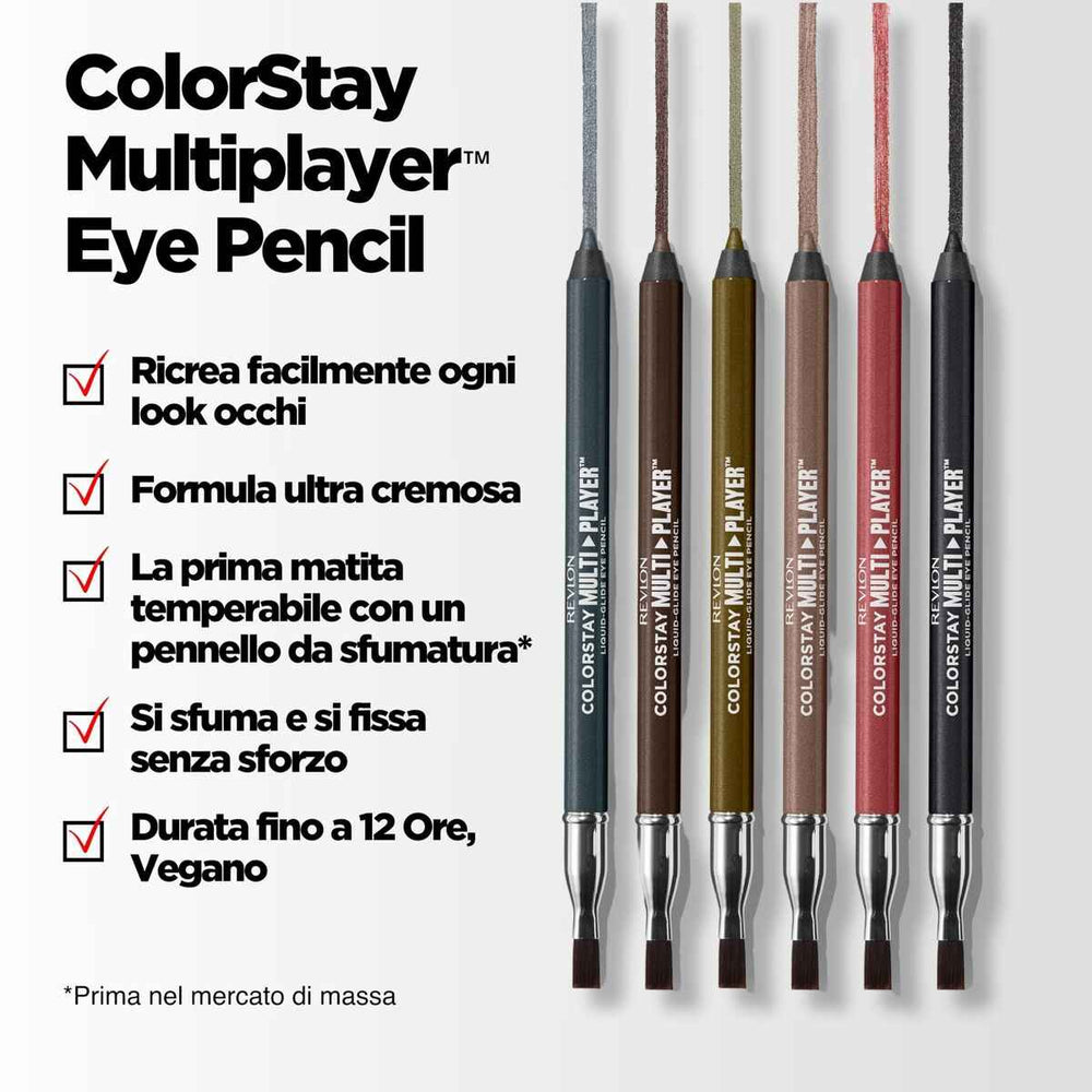 Revlon Colorstay Multiplayer Lapiz De Ojos 405-Fortress 1 U Unisex
