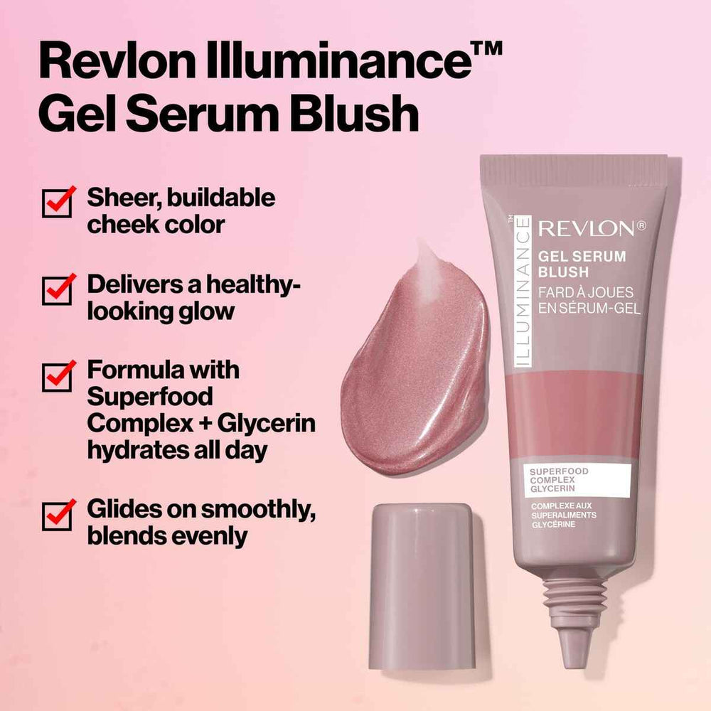 Revlon Illuminance Colorete En – Gel Sérum 110-Enchanting Mauve, 11 ml