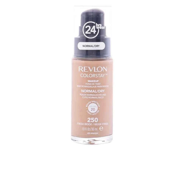Revlon Colorstay Maquillaje Normal Dry Skin Spf20 250 Fresh Beige Unisex, 30 ml