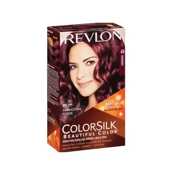 Revlon Colorsilk Ammonia Free 48 Burgundy Unisex