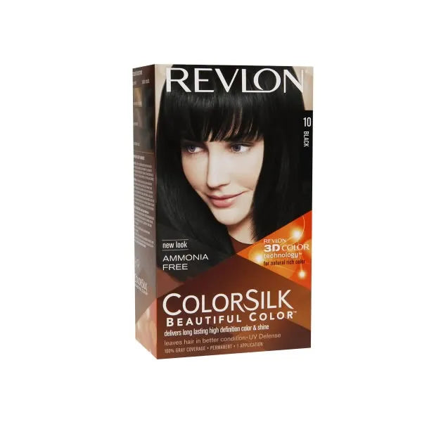 Revlon Colorsilk Ammonia Free 10 Black Unisex