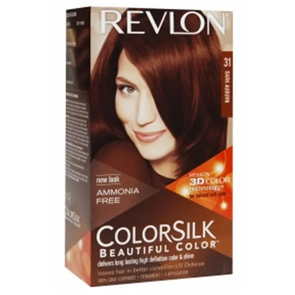 Revlon Colorsilk Ammonia Free 31 Dark Auburn Unisex