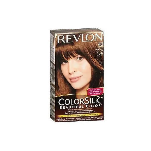 Revlon Colorsilk Ammonia Free 43 Medium Golden Brown Unisex