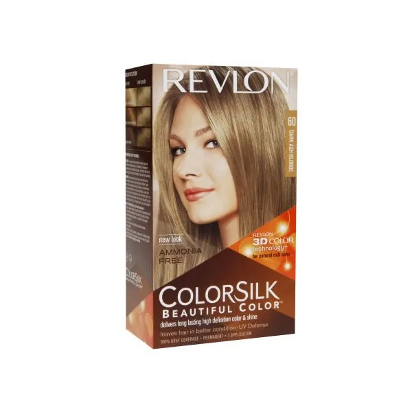 Revlon Colorsilk Ammonia Free 60 Dark Ash Blonde Unisex