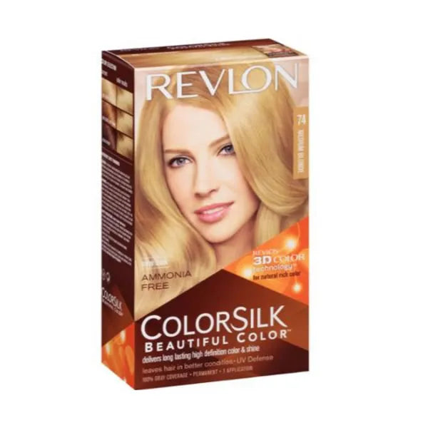 Revlon Colorsilk Ammonia Free 74 Medium Blond Unisex