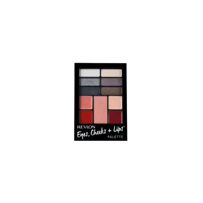 Revlon Eyes Cheeks Lips Palette 200 Seductive Smokies Unisex