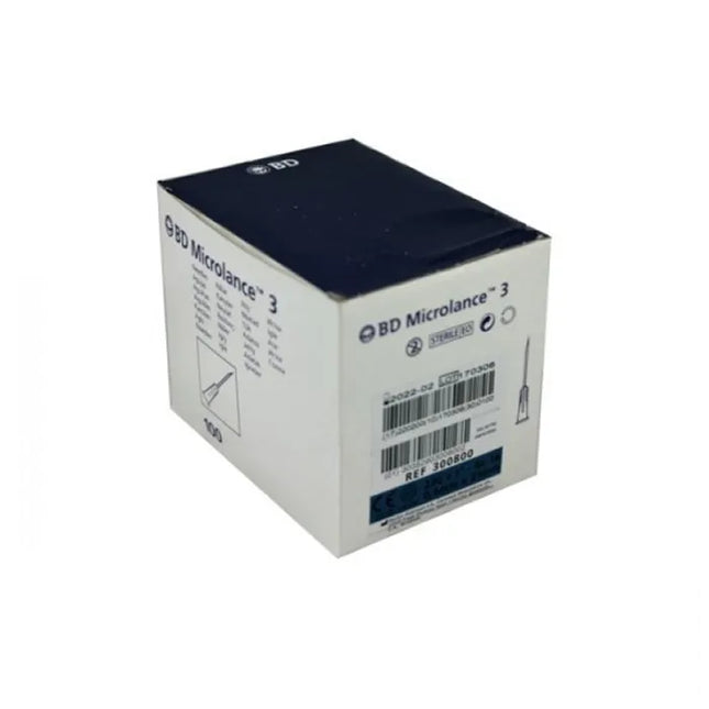 BD Hypodermic Needle Microlance Ultrafine 0,6X25MM 100U