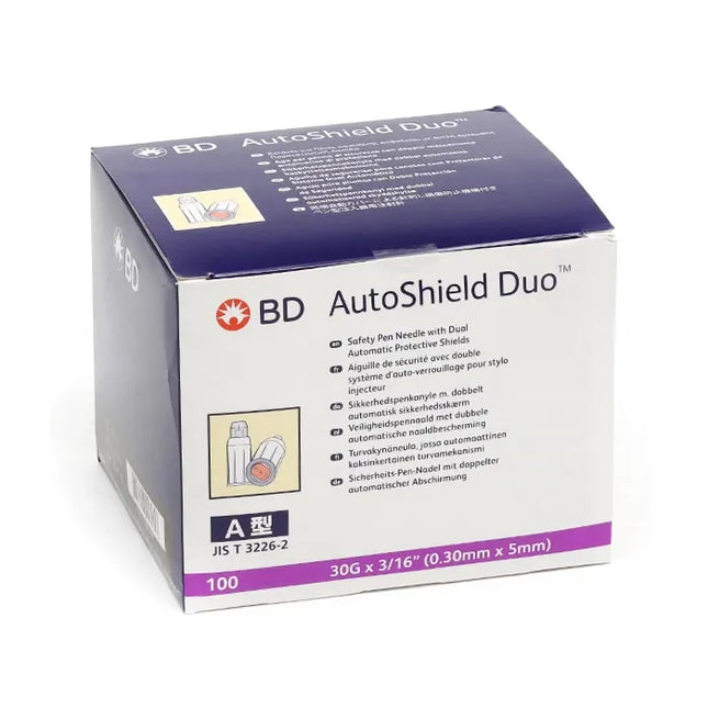 BD Insulin Needle Pen AutoShield Duo 0.3 X 5 100 pcs
