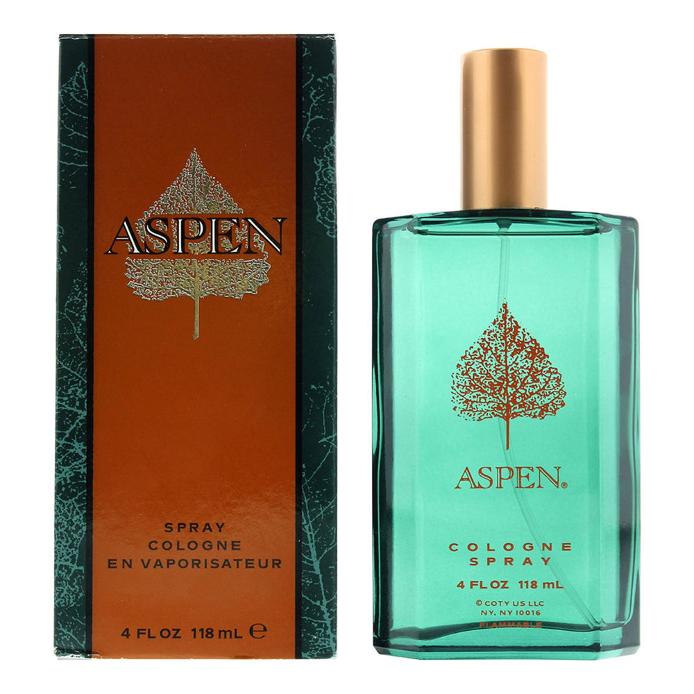 Coty Aspen – Eau de Cologne for Men, 118 ml