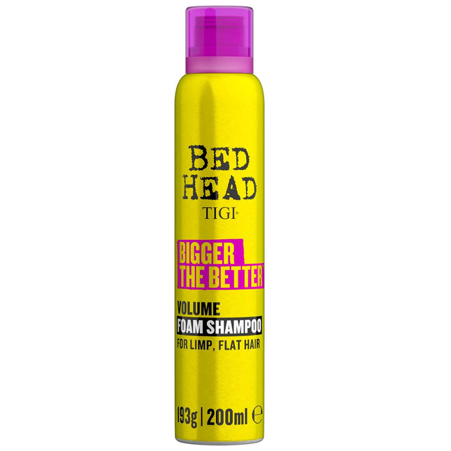 TIGI Bed Head Bigger The Better Volume Foam – Shampoo Unisex, 200 ml
