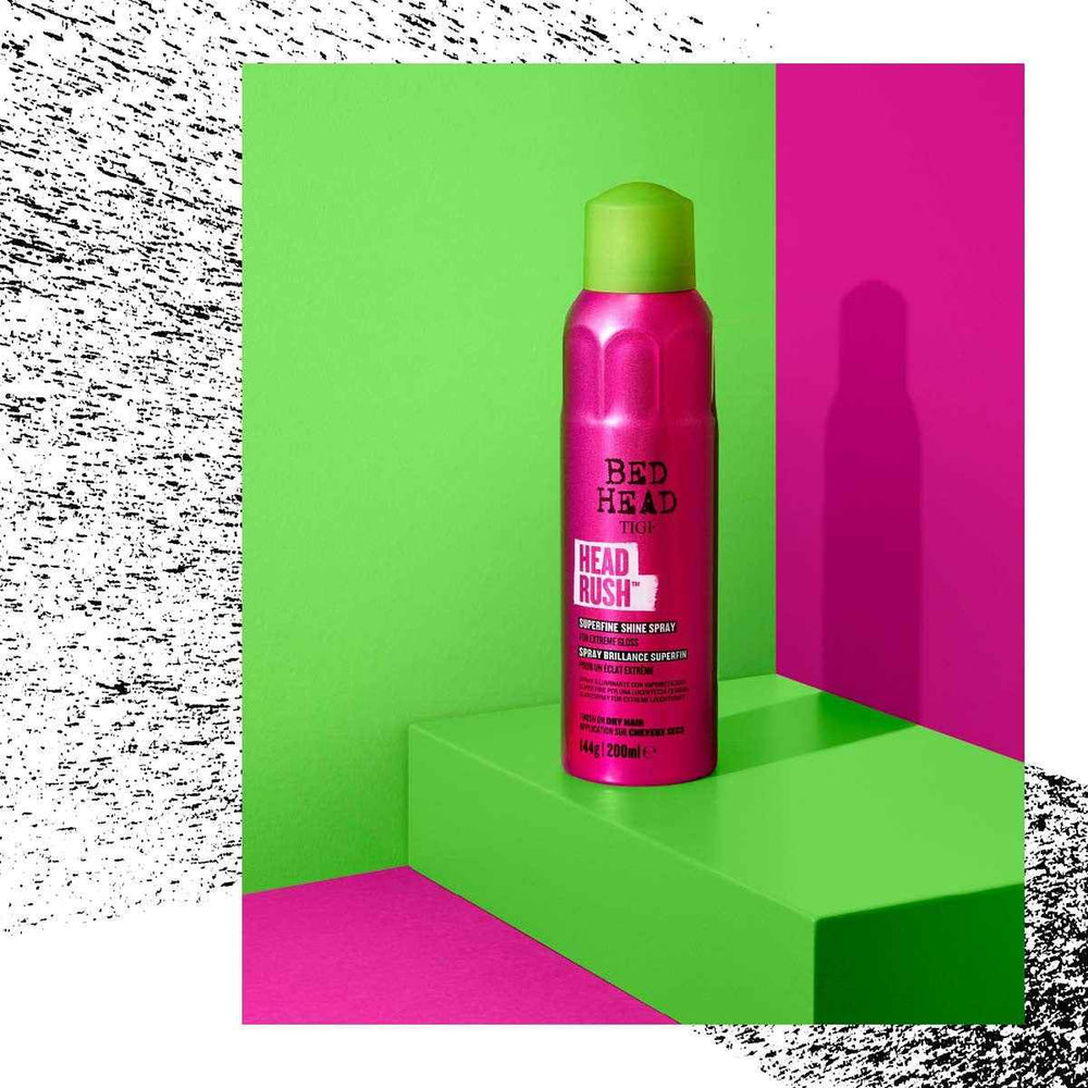TIGI Bed Head Headrush Superfine Shine – Spray Unisex, 200 ml