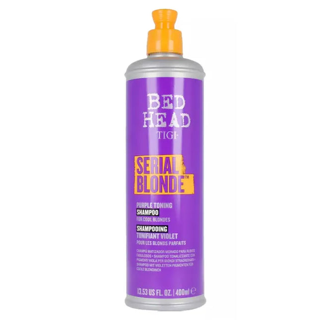TIGI Bed Head Serial Blonde Purple Toning – Shampoo Unisex, 400 ml
