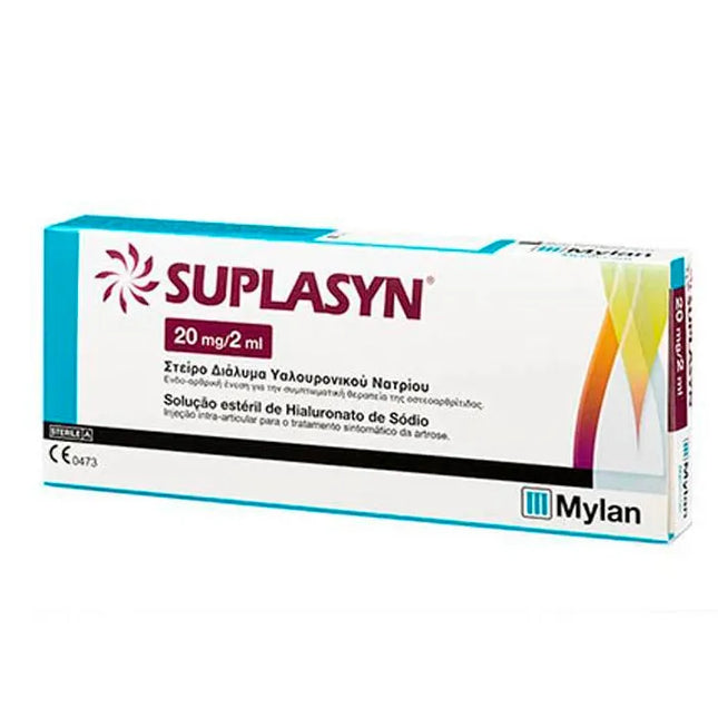 Suplasyn Prefilled Syringe Sodium Hyaluronate 20mg/, 2 ml