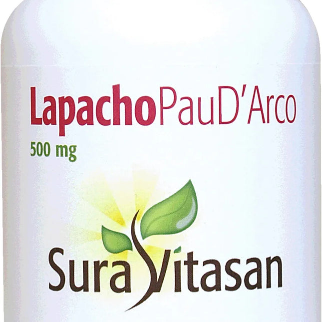 SURA Vitas Lapacho Pau Darco 500 Mg 100 Caps