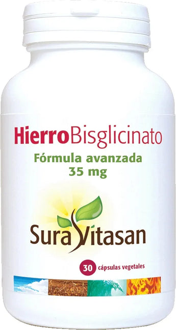SURA Vitas Hierro Bisglicinato 30 Caps
