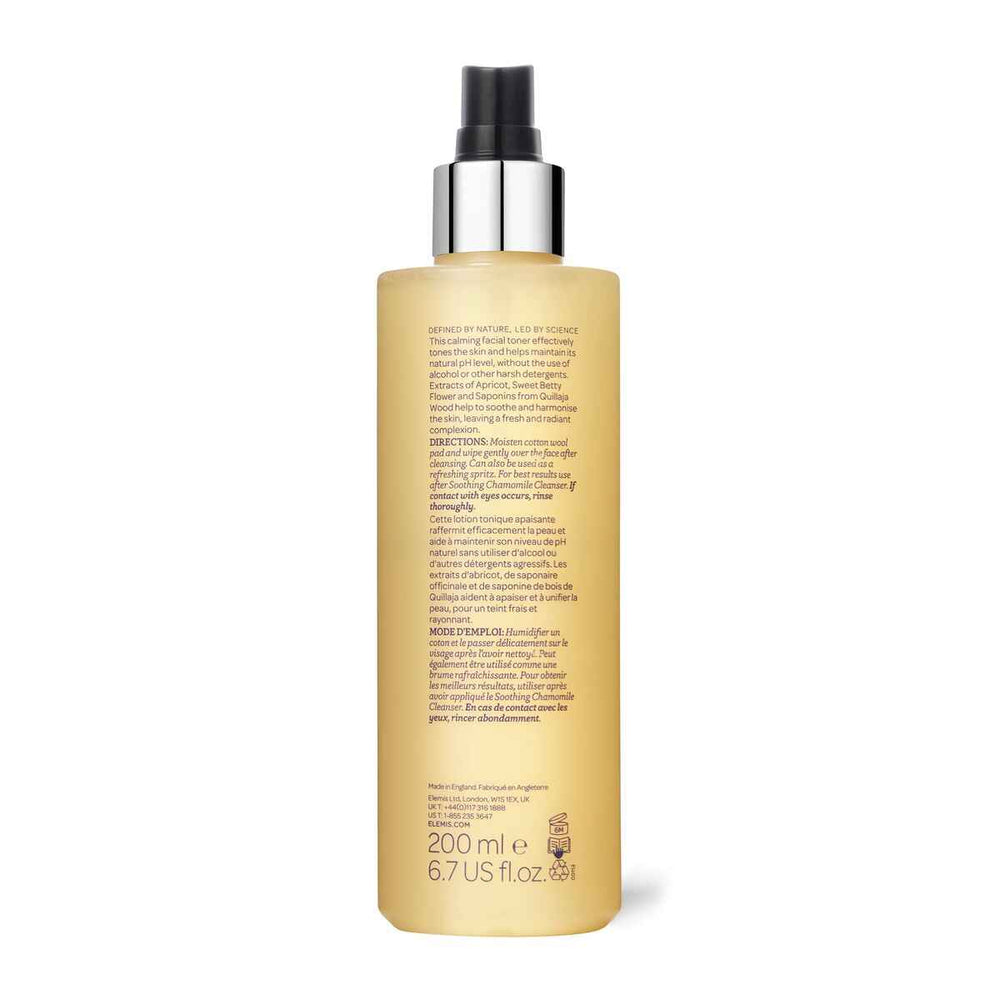 Elemis Advanced Skincare Soothing Apricot Toner Unisex, 200 ml