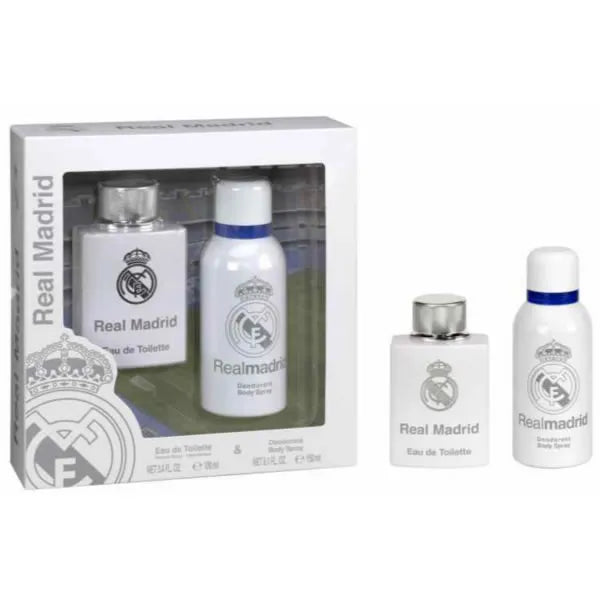 REAL Madrid Eau de Toilette Unisex – Spray 100 ml, Set 2 Pieces