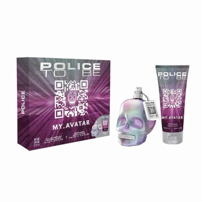Police To Be My Avatar Woman – Eau de Toilette for Women Spray 75 ml, Set 2 Pieces