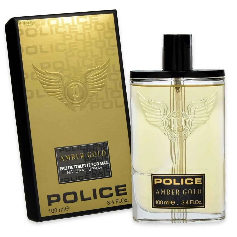 Police Amber Gold – Eau de Toilette for Men For Man, 100 ml Spray