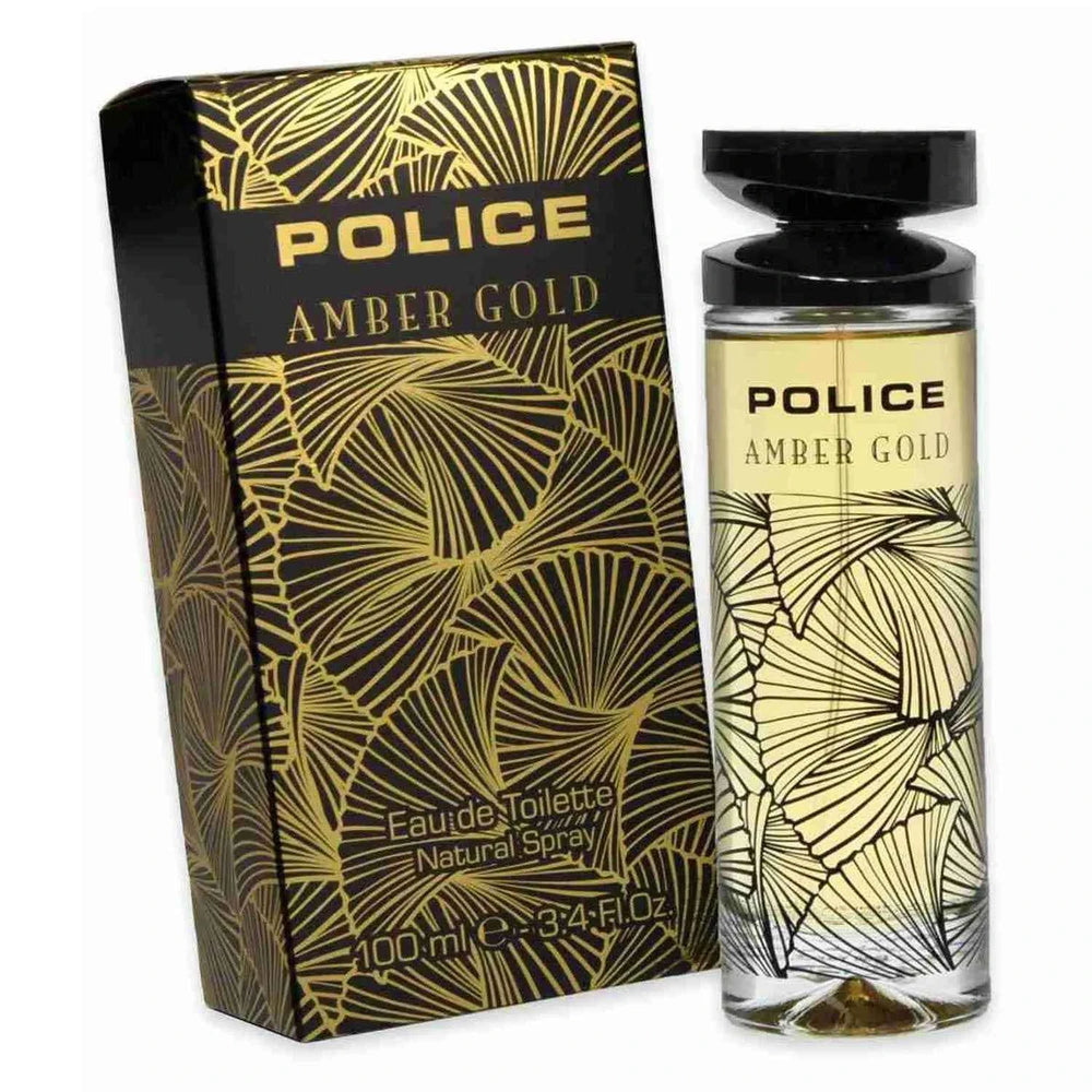 Police Amber Gold – Eau de Toilette for Women, 100 ml Spray