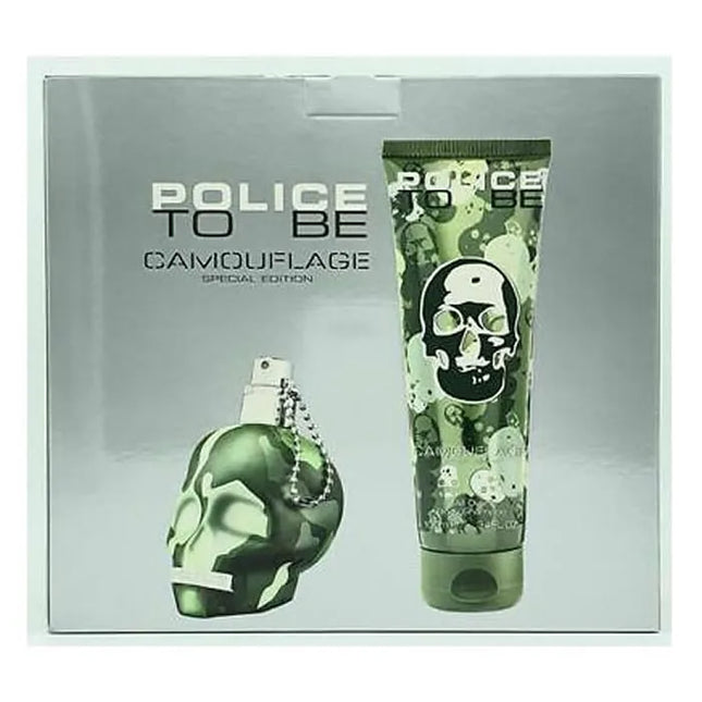 Police To Be Camouflage Eau De Toilete – Spray 40 ml Unisex, Set 2 Pieces