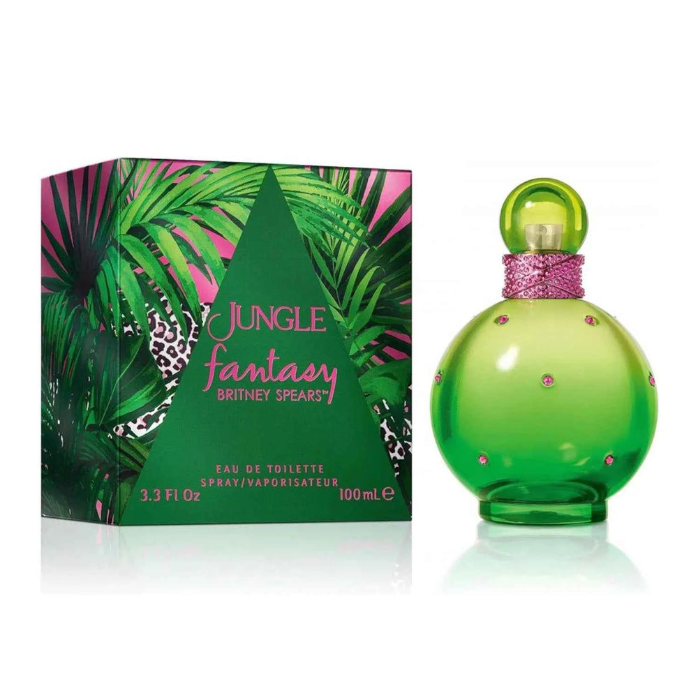 Britney Spears Jungle Fantasy – Eau de Toilette for Women, 100 ml Spray
