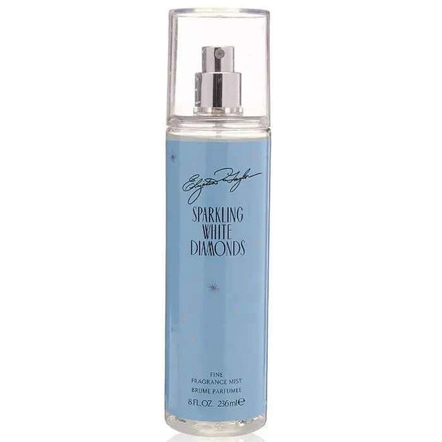 Elizabeth Taylor Sparkling White Diamonds Body Mist for Women, 236 ml